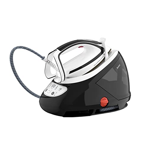 Tefal GV9550 Pro Express Ultimate Dampfbügelstation | leistungsstarker 8-Bar-Druck | Dampfstoß: 520 g/Min. | 1,9 Wassertank | abnehmbarer Antikalk-Kollektor | Anti-Tropf-System | 5 Einstellungen im Sale