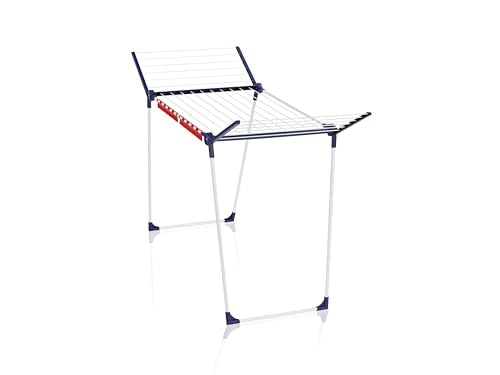 Leifheit Pegasus 180 Solid Clothes Dryer, Clothes Airer with Wings for Long Clothes, Stable Winged Clothes Dryer for Indoors and Outdoors on Sale