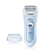 Thumbnail for Braun Silk-épil Lady Shaver, electric women's shaver, 3-in-1 electric shaver, trimmer and exfoliation system, Wet&Dry, 5160, blue on sale