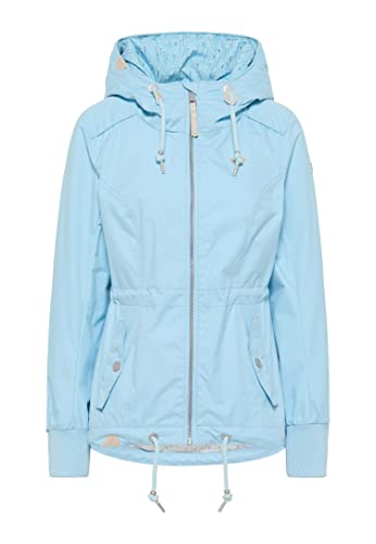 Ragwear DANKA women's jacket, winter jacket with hood, water-repellent, comfortable, blue, on sale