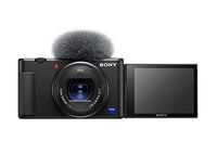 Thumbnail for Sony Vlog-Kamera ZV-1 (Digitalkamera, 24-70mm, seitlich klappbares Selfie-Display für Vlogging & YouTube, 4K Video) im Sale