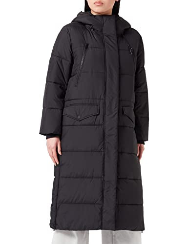 Replay women's down coat made from recycled material, Black 098 (Black), on sale