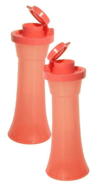 Thumbnail for Tupperware Mini-Sanduhr-Salz- und Pfefferstreuer, 10,2 cm, Korallenfarbe im Sale