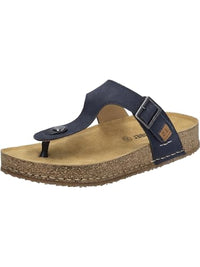 Thumbnail for Josef Seibel women's mules Hannah 09, women's slippers, width G (normal), summer clogs, slippers, toe separators, slides, mules, Ocean, 37 EU on sale