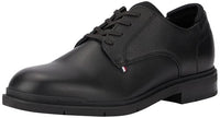 Thumbnail for Tommy Hilfiger FLEXIBLE HILFIGER MIX LTH SHOE ( Derby Schuhe Herren, Schwarz (Black), 46 EU im Sale