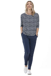 Thumbnail for Mey Nightwear Series Abbi Women's Homewear Tops New Blue L(L) on Sale