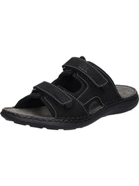 Thumbnail for Josef Seibel Men's Classic Sandals Vincent 14, Width G (Normal), Casual Shoes, Beach Shoes, Sandals, Comfortable, Black, 43 EU on Sale