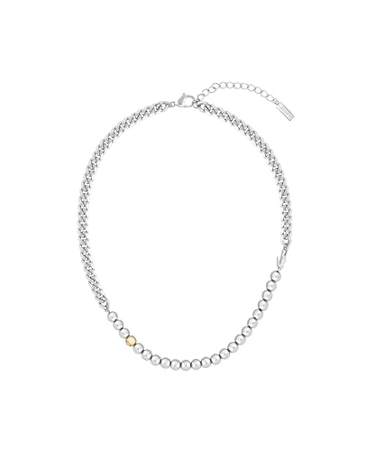 Lacoste necklace for women, ORBE collection, yellow gold - 2040335 on sale