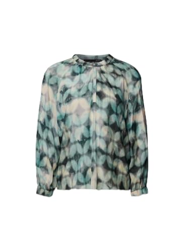 LeComte Patterned Blouse - Round Neck, Long Sleeves on Sale