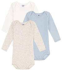 Thumbnail for Petit Bateau A0BG2 Langarm-Bodys Baby Jungen Variante 1 12 Monate im Sale