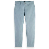 Thumbnail for Scotch & Soda Herren Drift - Regular-Tapered Twill Chino Pants, Bay Blue 7437, 33W / 30L EU im Sale