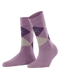 Thumbnail for Burlington Damen Socken Marylebone W SO Wolle gemustert 1 Paar, Lila (Sephia Dust 6328) neu - umweltfreundlich, 36-41 im Sale