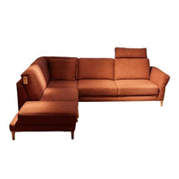 Thumbnail for Ecksofa Upgrade Bezug Stoff Laos Rosa Eckfuß Aluminium Gebürstet Inklusive 1 Kop... im Sale