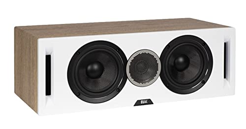 ELAC Debut Reference DCR52 Center Speaker, White/Wood on Sale