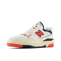 Thumbnail for New Balance Men's 550 Sneaker, Off White Navy Red, EU on sale