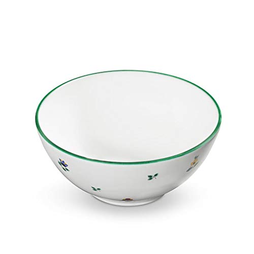 GMUNDNER KERAMIK bowl capacity: 1 liter scattered flower tableware, handmade in Austria on sale