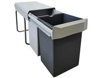 Thumbnail for Wesco 12871 Double-Boy Einbaueimer 2 x 15 Liter Anthrazit-grau im Sale