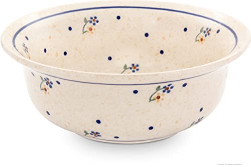 Original Bunzlauer Keramik Schüssel Ø16,7 cm, 0,6 Liter [Form 4] Dekor 111 im Sale
