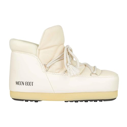 Moon Boot Icon Stiefel mit Aufdruck, cremefarben, EU im Sale