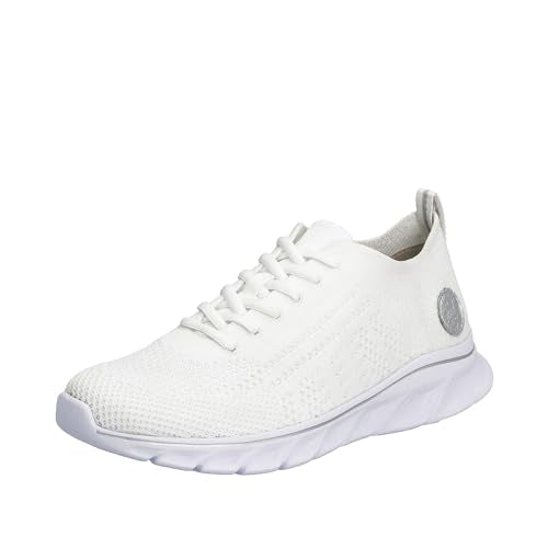 Rieker Damen 54020 Sneaker, Weiß, EU im Sale