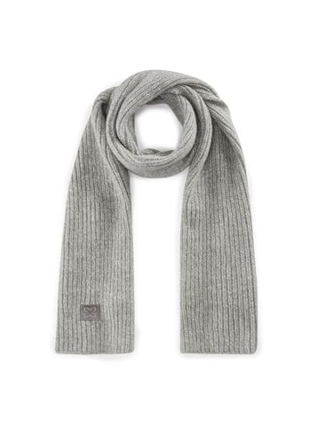 CODELLO Damen Schal Strickschal aus Rippstrick (grau) im Sale
