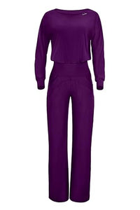 Thumbnail for Winshape Damen Functional Comfort Jumpsuit JS101LSC, Comfort Style, Fitness Freizeit Yoga Pilates, Teal-Green im Sale