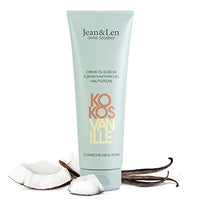 Thumbnail for Jean & Len Cream-Oil Shower Coconut & Vanilla, for dry skin, rich formula, for a gently cleansed and noticeably smooth skin feeling, pH skin ideal, vegan shower gel, 250 ml on sale
