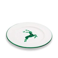 Thumbnail for GMUNDNER KERAMIK Dessert plate Gourmet Diameter: 18 cm green deer tableware, handmade in Austria on sale