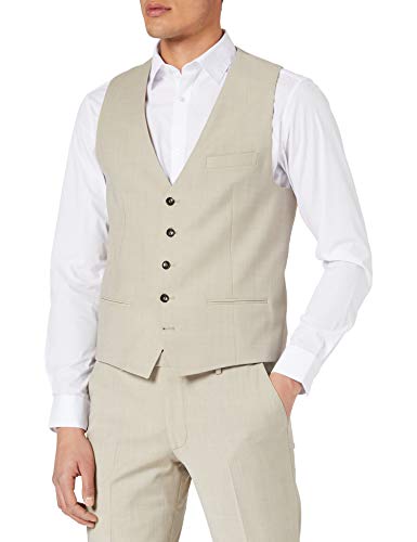 CINQUE Herren CIMONOPOLI-W Business-Anzug Weste, 25 braun, 48 im Sale
