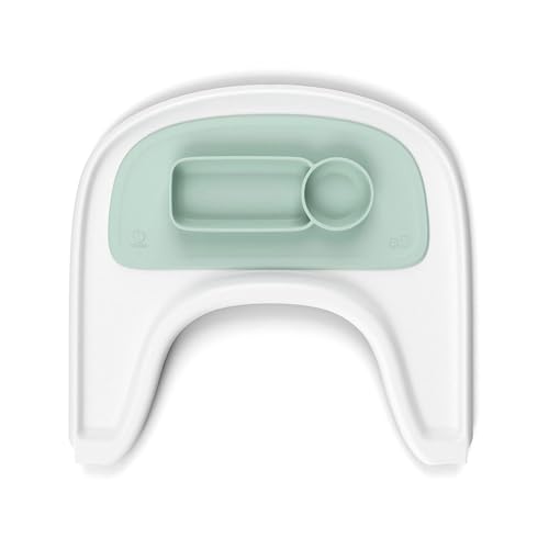 ezpz by Stokke Placemat, Soft Mint – Passt zum Stokke Tray für Tripp Trapp – Kleckern ist kein Problem– Robust, praktisch, spülmaschinen- & mikrowellengeeignet – 100% Silikon im Sale