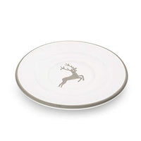 Thumbnail for GMUNDNER KERAMIK Espresso Gourd saucer. Diameter: 11 cm, gray deer tableware, handmade in Austria