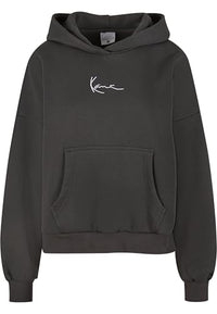 Thumbnail for Karl Kani KK Small Signature Snow Tiger Os Hoodie XXS Black im Sale