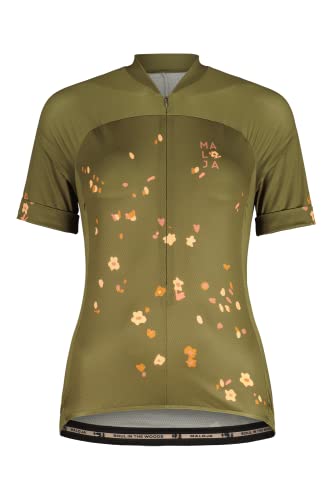 Maloja Damen Trecimem 1/2 T-Shirt, Moss, im Sale