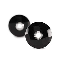 Thumbnail for Trollbeads Damen-Ohrhänger Black Onyx Glas - 86103 im Sale