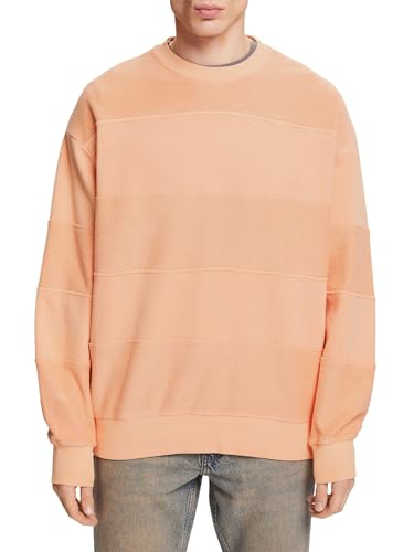ESPRIT Herren 024ee2j308 Sweatshirt, 850/Pastel Orange, im Sale