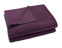 Thumbnail for ZOEPPRITZ Soft-Fleece Decke 110x150 BlackBerry im Sale