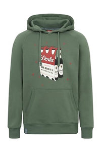 Thumbnail for derbe Hoodie Herrenhandtasche Herren Grau | Kapuzenpullover | Hamburg | Männer | Sixpack | Bier | Handtasche | Sweat im Sale