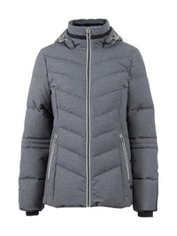 Thumbnail for s'questo jacket quilted jacket with hood, beautiful accents navy Soquesto jackets autumn/winter 2024 on sale