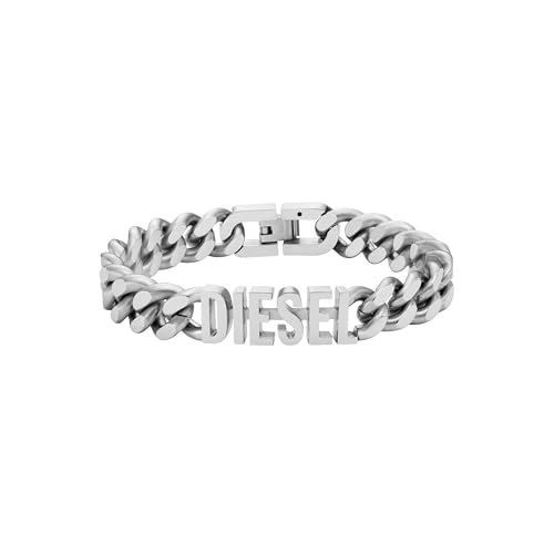 DIESEL Gliederarmband Edelstahl, DX1389040 im Sale