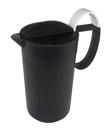 TUPPERWARE Exclusiv Crema Momenti 500 ml Schwarz Milchschaum Milchschäumer im Sale