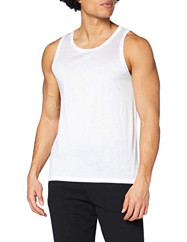 HANRO Men's Tank Top Cotton Sporty (0101 white), on sale