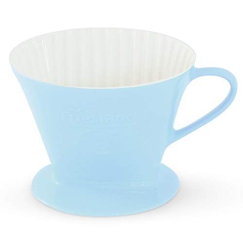 Friesland Kaffeefilter Gr. 2 Pastellblau Porzellan im Sale
