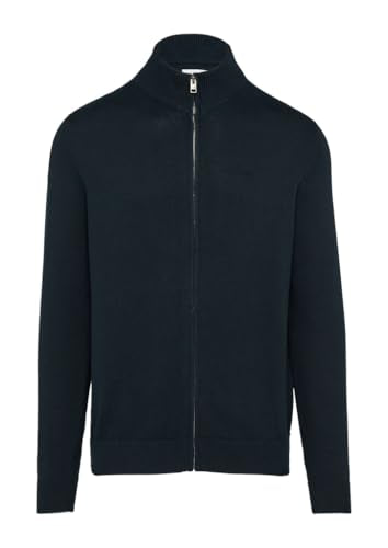 s.Oliver Herren 2152205 Strickjacke, Blau 5978, im Sale