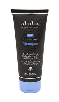Thumbnail for ahuhu organic hair care Men 3in1 All Over Shampoo 200ml on sale