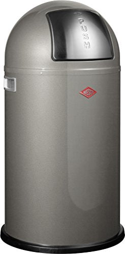 Wesco 175 831 Pushboy waste bin 50 liters black xx 75.5cm (L/W/H), stainless steel on sale