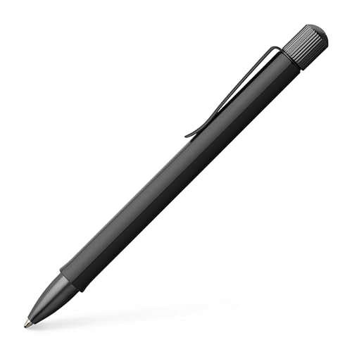 FABER-CASTELL 140577 - Kugelschreiber Hexo, schwarz matt, 1 Stück im Sale
