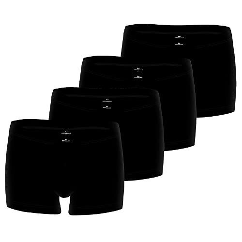 Götzburg Herren Boxershorts Pants X-Lastic Stretch | 4er Pack (L, schwarz) im Sale