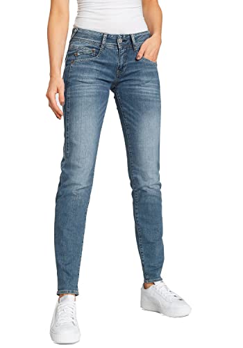 Herrlicher Damen Jeans Gina Slim (875 Aquarius, 28W / 30L) im Sale