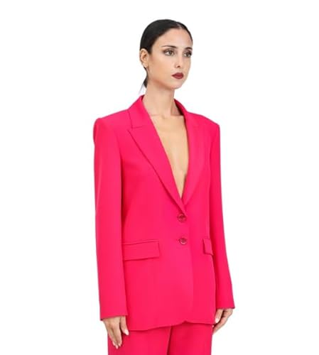 PATRIZIA PEPE Einreihige Jacke Fuchsia für Damen, fuchsia, 38 im Sale