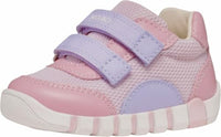 Thumbnail for Geox Baby Girls' B IUPIDOO Girl A Sneaker, Rose/Lilac, 19 EU on Sale